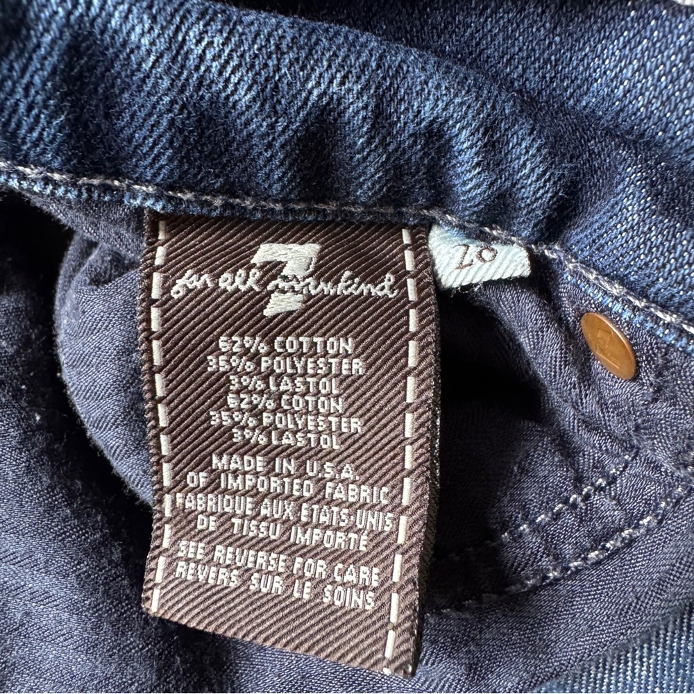 7 For All Mankind Roxanne Blue Jeans - Size 28 - Picture 12 of 16